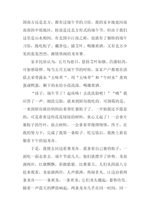 家乡端午节作文.docx
