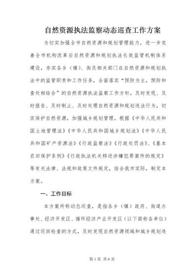 8自然资源执法监察动态巡查工作方案.docx