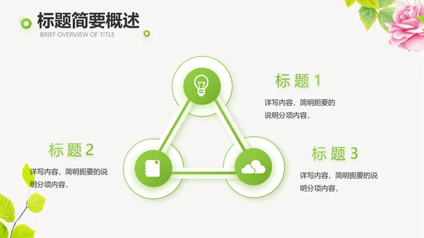 绿色水彩风春天约会旅游相册动态PPT