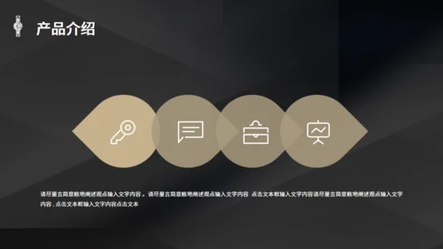 奢华珠宝首饰品牌宣传通用PPT模板