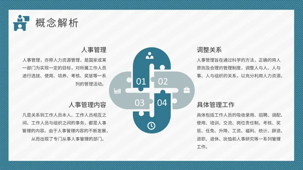 人事管理公司制度培训通用PPT模板