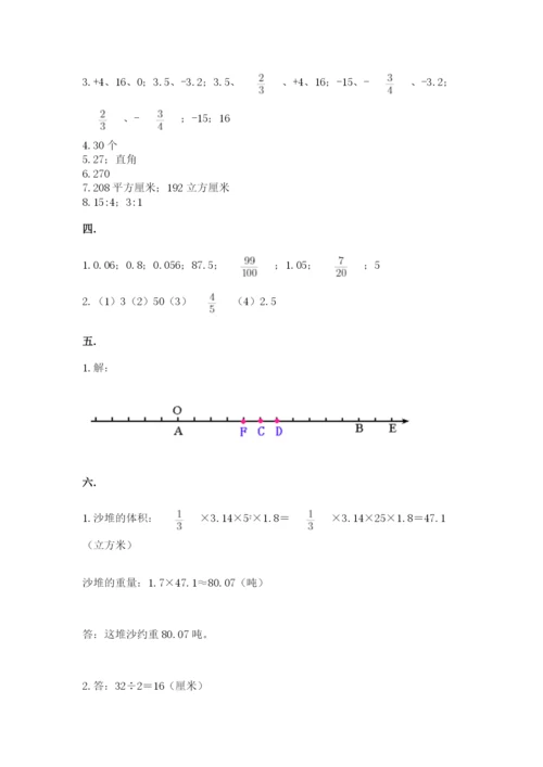 辽宁省【小升初】小升初数学试卷及参考答案（综合题）.docx
