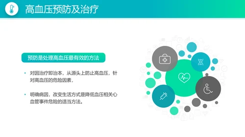 高血压病防治知识宣传医疗医学PPT模板