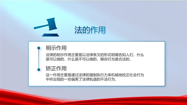 蓝色严谨法律知识讲座宣传动态PPT模板