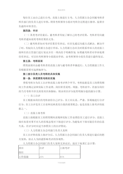 it公司绩效考核制度.docx