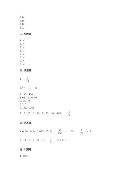 冀教版小升初数学模拟试卷及完整答案（精选题）.docx