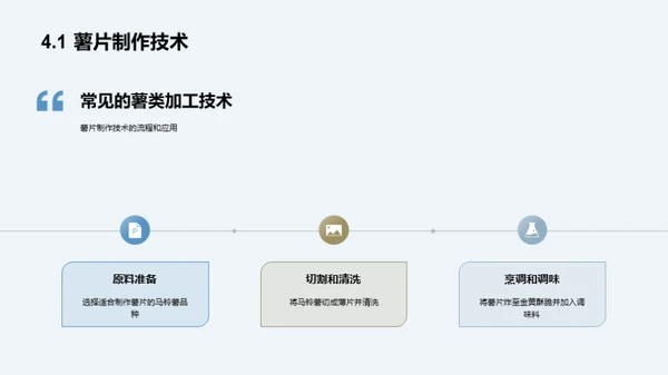 薯类食品加工新篇章