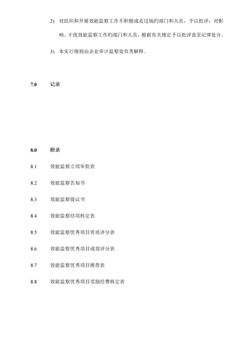 某大型央企效能监察实施细则.docx