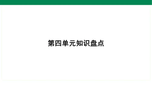 统编版语文一年级上册期中复习单元知识盘点  课件