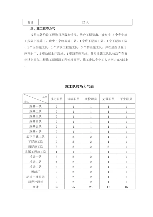 2023年建筑行业某高速公路施工组织设计方案2).docx