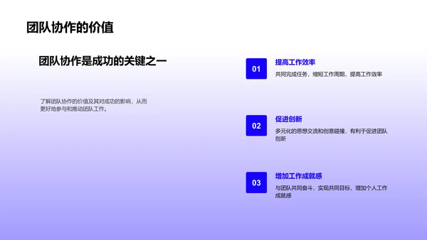 团队协作培训PPT模板