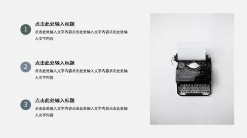 极简设计产品宣传海鸟通用PPT模板