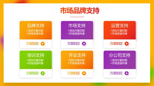 炫彩大气校园招聘会动态PPT模板