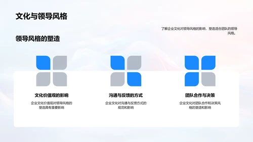 企业文化与领导力