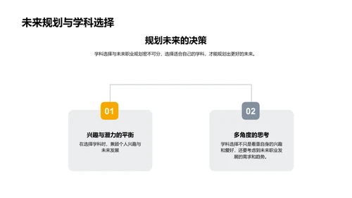 高一学科规划讲座PPT模板