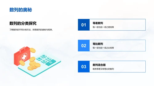 数列性质及应用教学PPT模板