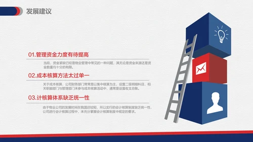 物业管理专业论文答辩通用PPT模板