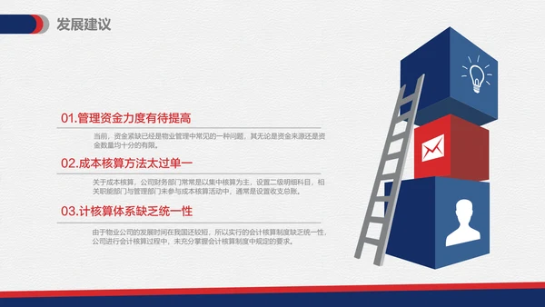 物业管理专业论文答辩通用PPT模板