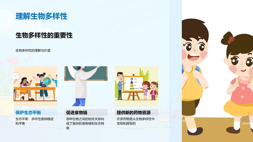 生物科学教学讲座PPT模板