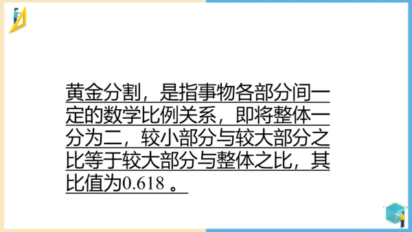 小学数学黄金比例教学通用PPT课件