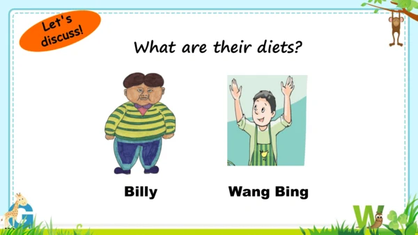 Unit3 A healthy diet.Cartoontime & Check out time 