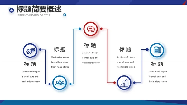 欧美风工作汇报总结商务PPT动态模板