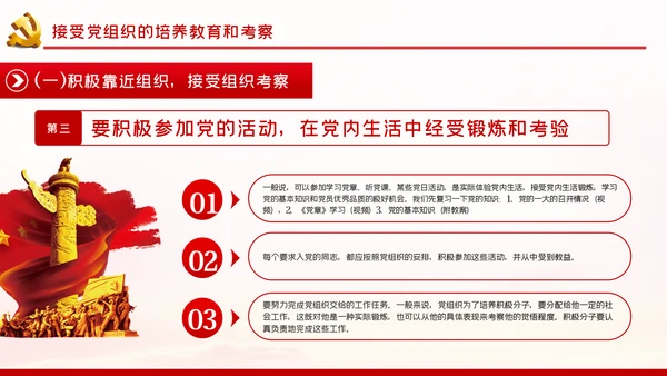 端正入党动机争做一名合格党员PPT党课