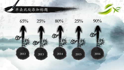 笑傲江湖水墨武侠侠客古典总结报告PPT