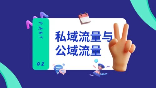 新媒体运营私域流量通用PPT模板
