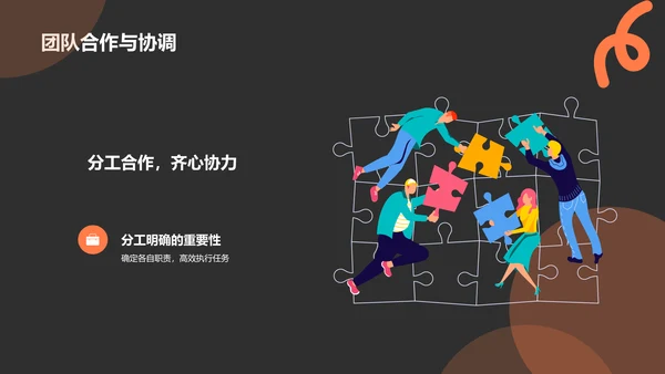 橙色扁平风小组作业汇报PPT模板