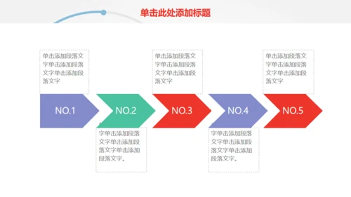 目标明确工作总结计划通用PPT模板