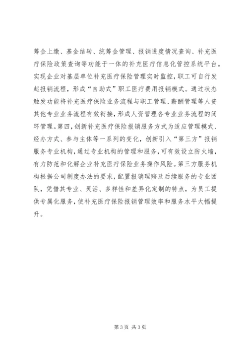 企业补充医疗保险研究.docx