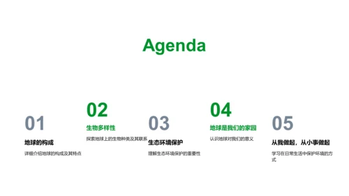 地球与生物科普教学