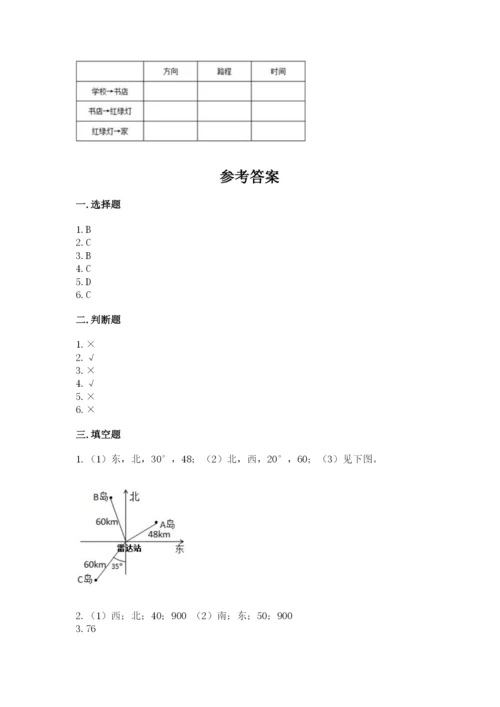 人教版六年级上册数学期中测试卷可打印.docx