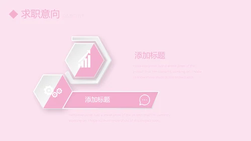 粉色小清新护士专用幻灯片动态PPT模板