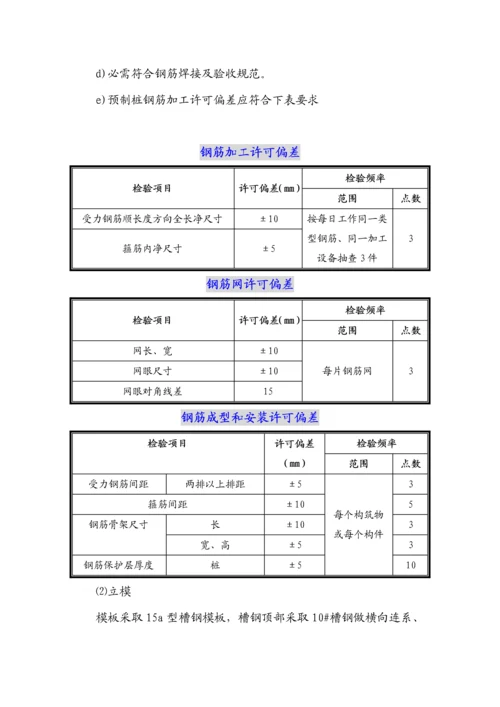 混凝土方桩综合标准施工专业方案.docx