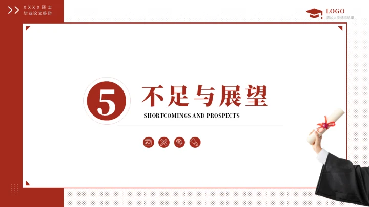 临床医学硕士答辩通用PPT模板