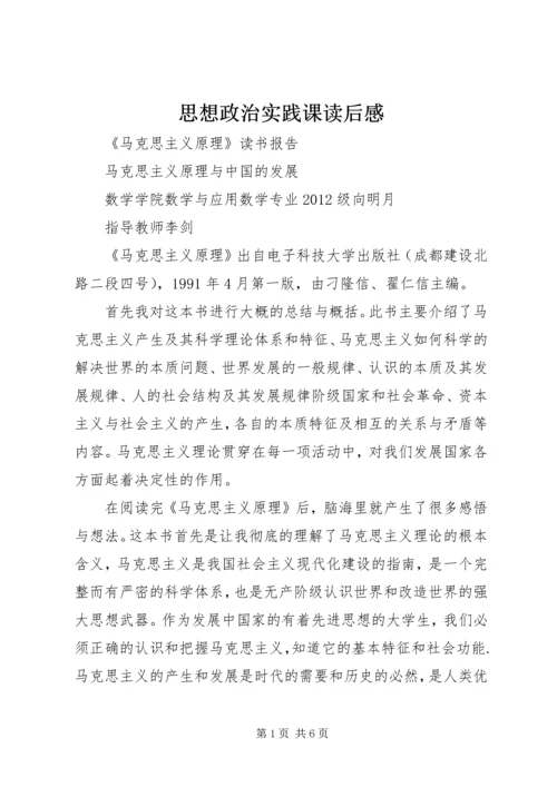 思想政治实践课读后感.docx