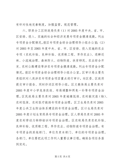 资金综合治理工作实施方案.docx