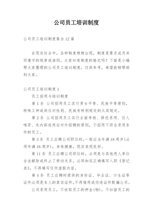 公司员工培训制度_2.docx