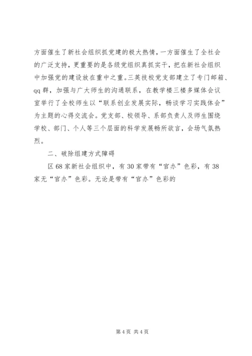 新社会组织党建工作经验交流材料2 (2).docx