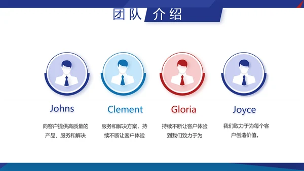 欧美风工作汇报总结商务PPT动态模板