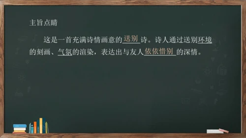 八年级下册语文第六单元课外古诗词诵读《送友人》课件(共12张PPT)