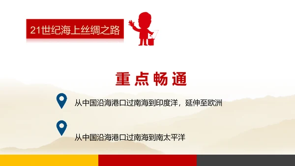 建设一带一路政策宣传教学PPT课件