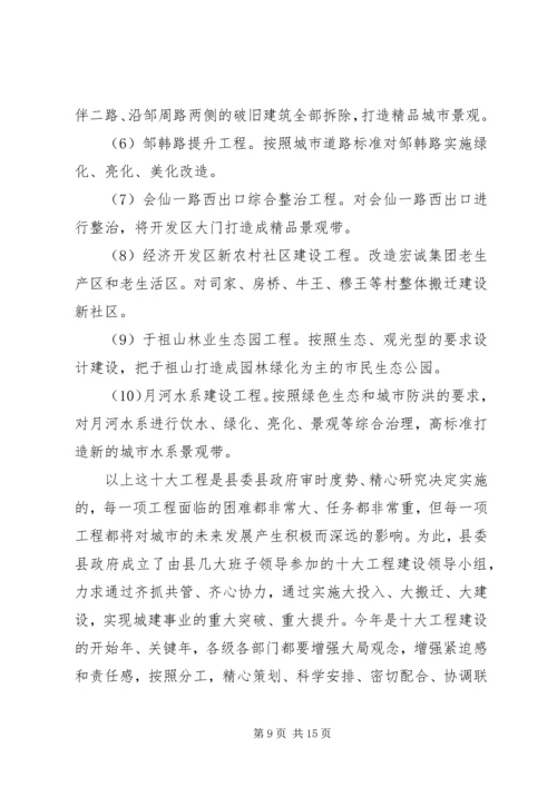 副书记在城乡建设管理会发言.docx