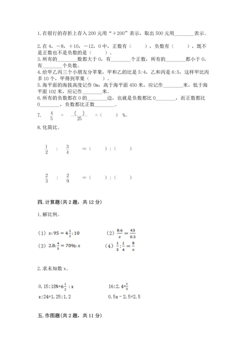 最新人教版六年级下册数学期末测试卷附答案（巩固）.docx