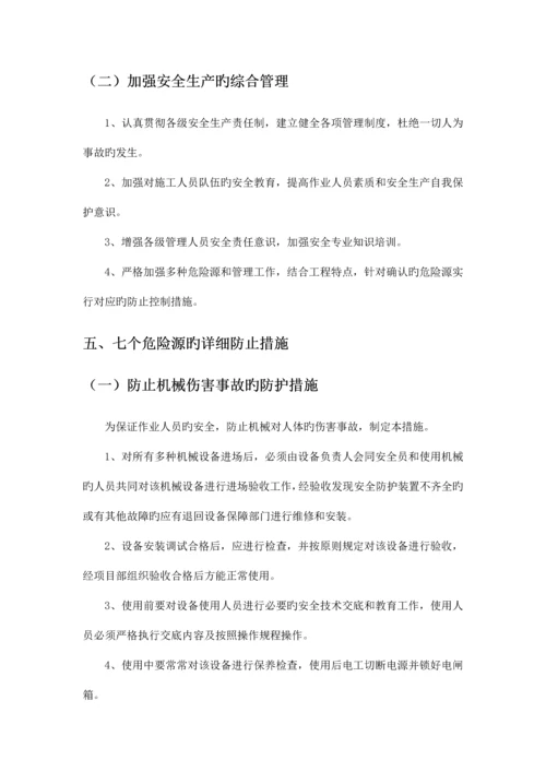 建筑工程危险源识别评价及预防措施.docx