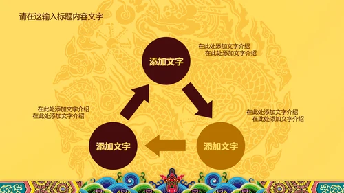 高端大气中国龙PPT动态模板