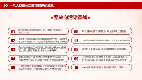 学习全国生态环境保护大会重要讲话PPT