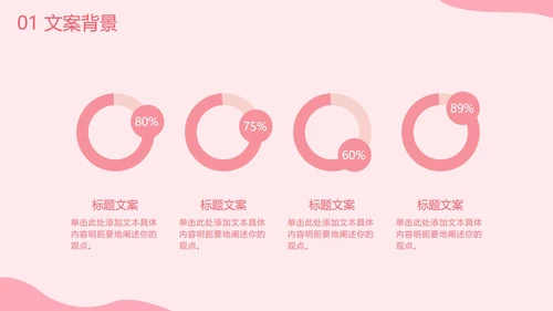 七夕爱心营销PPT模板